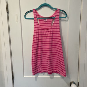 Victoria’s Secret PINK Racerback Tank Size Large Womens
